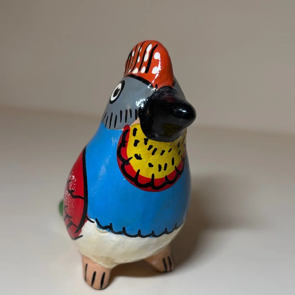 Vintage Talavera Ceramic Bird